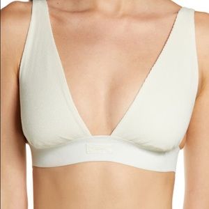 Skims Plunge Bralette New with tags Bone